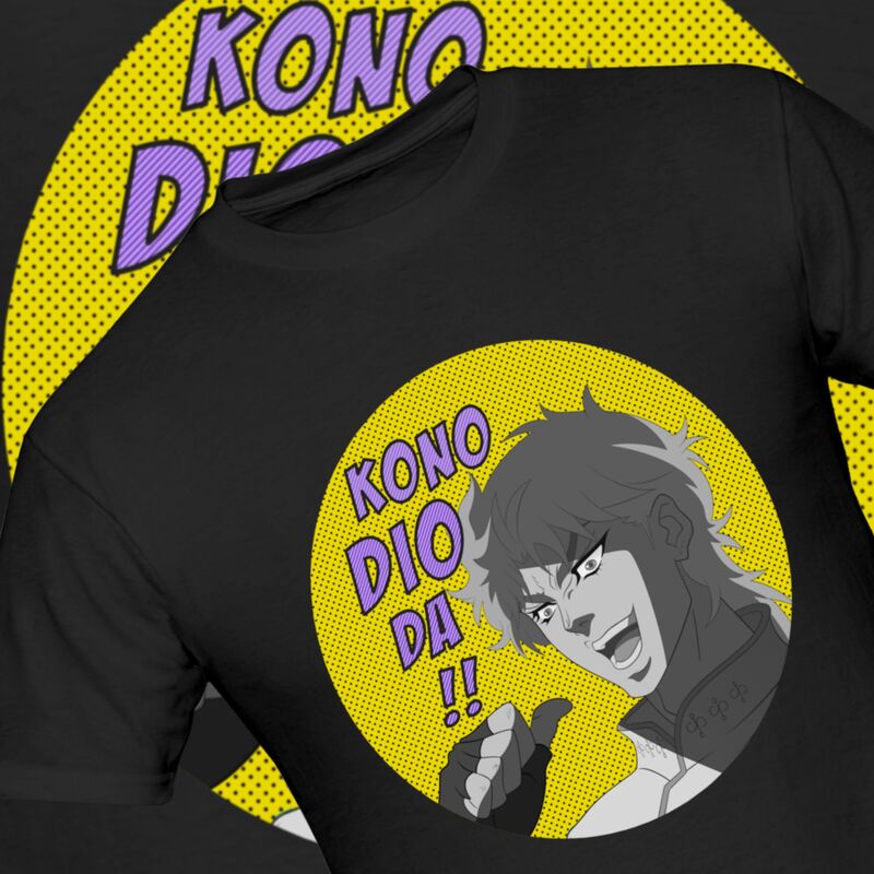 Kono Dio Da Face for JoJo's Bizarre Adventure Unisex T-Shirt