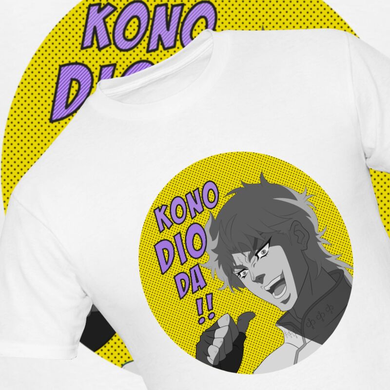 Kono Dio Da Face for JoJo's Bizarre Adventure Unisex T-Shirt