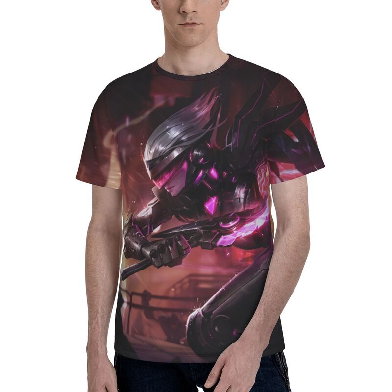 FIORA THE GRAND DUELIST Men's Short Sleeve T Shirt Full 3D printed