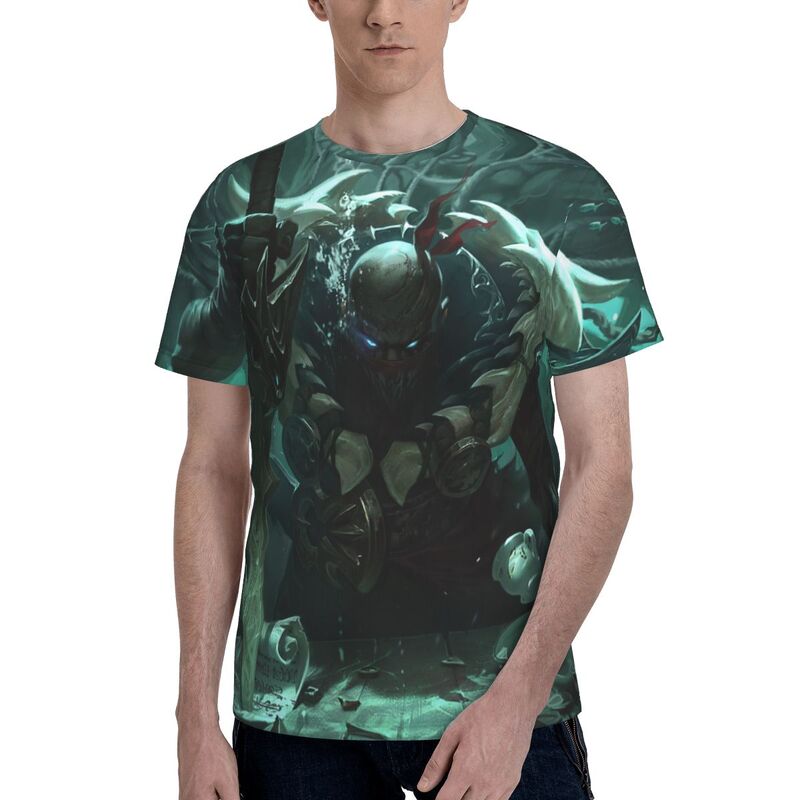 Pyke Men's Short Sleeve T Shirt Full 3D printed