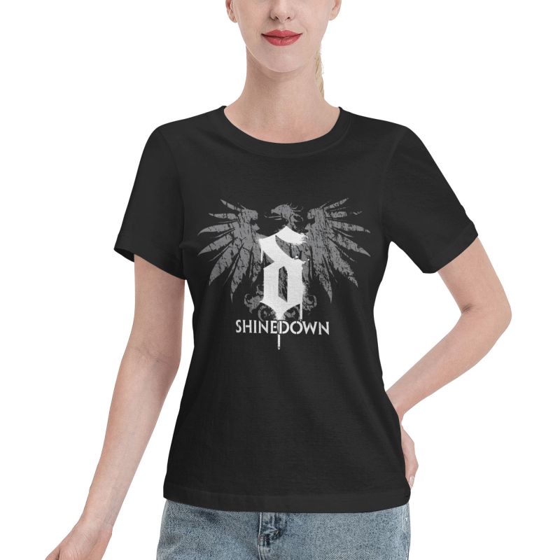 Shinedown Women T Shirt Short Sleeve