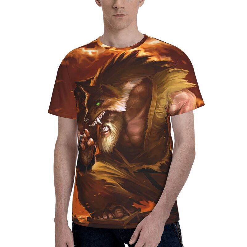 UDYR THE SPIRIT WALKER Men’s Short Sleeve T Shirt Full 3D printed