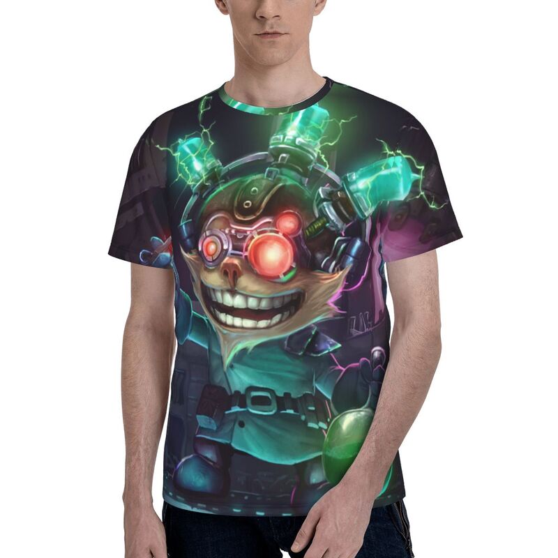 Ziggs Men's Short Sleeve T Shirt Full 3D printed