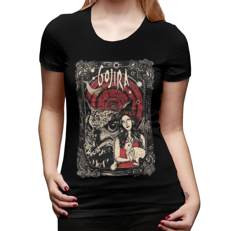 Gojira Women T Shirt Short Sleeve