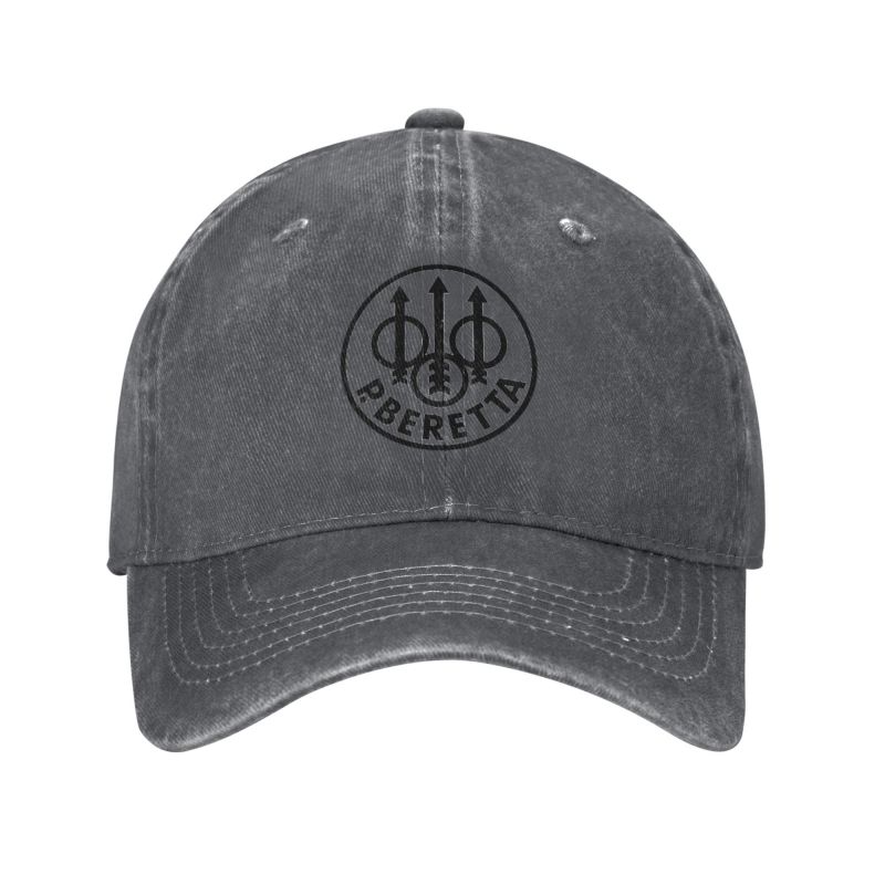 Men Women Beretta Baseball Cap Adjustable Sport Military Gun Lover Dad Hat