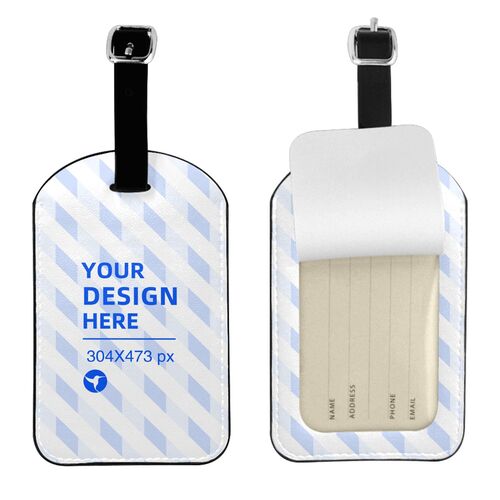 Luggage tag blank