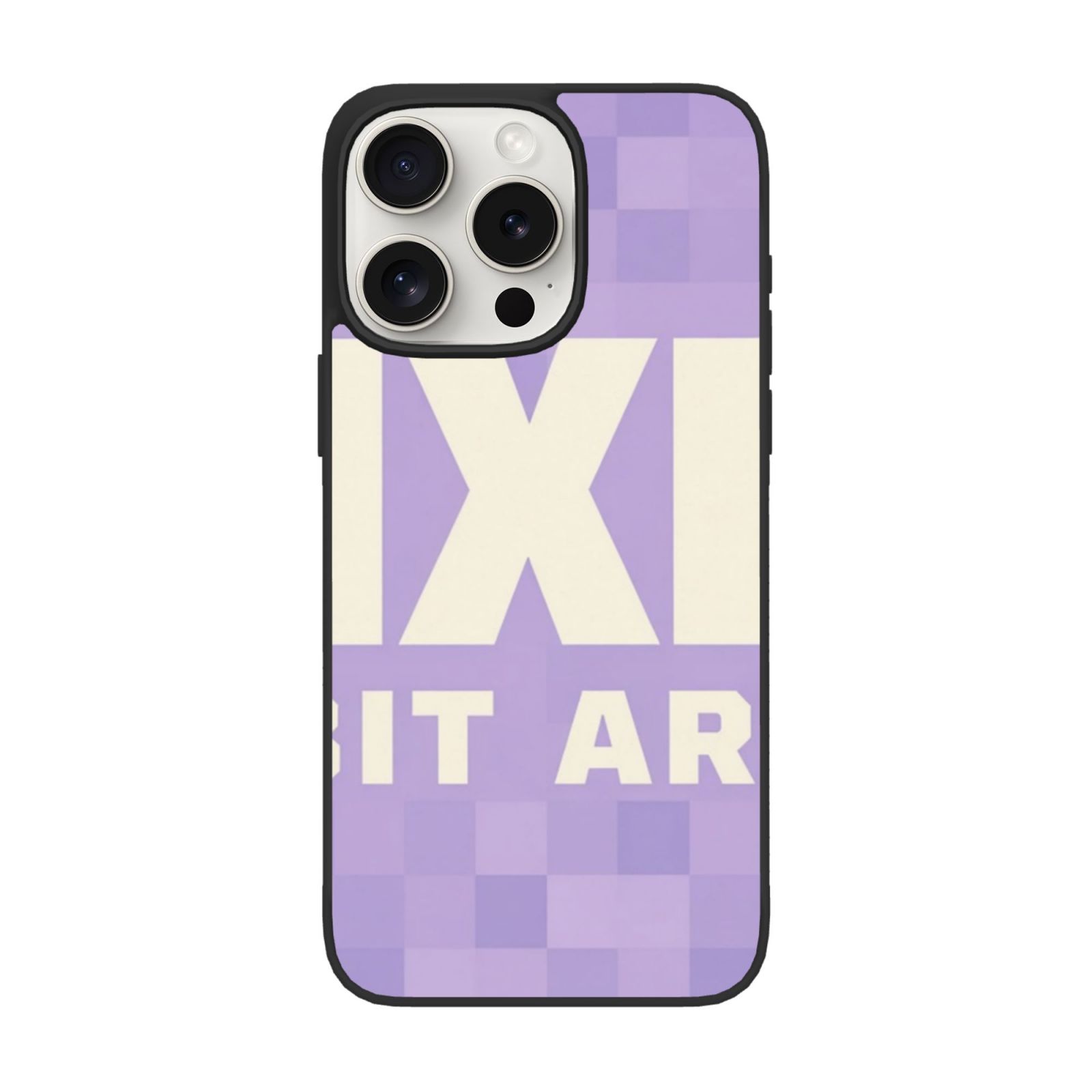 pixeltxt_phone_1004x1985 Iphone 15 PC Case
