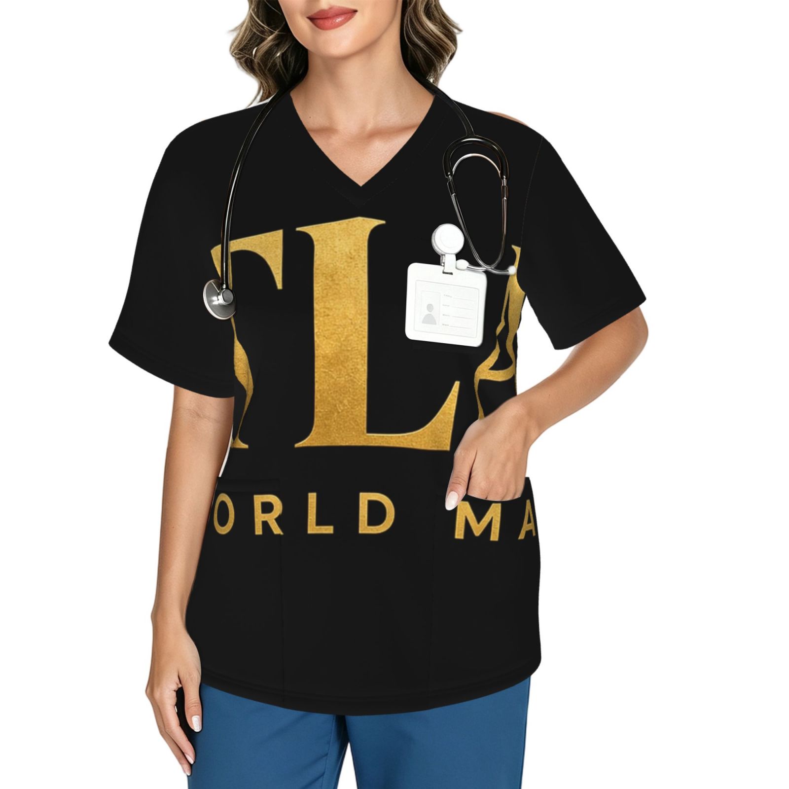 atlas_scrub_2496x2991 Women's V neck scrub top