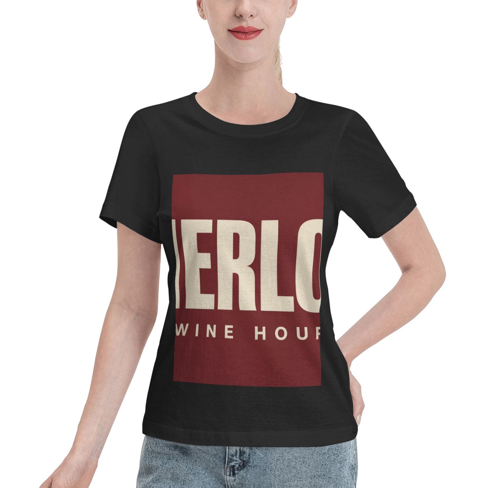 merlot_tee_1103x1497 Women's Basic Short Sleeve T-Shirt