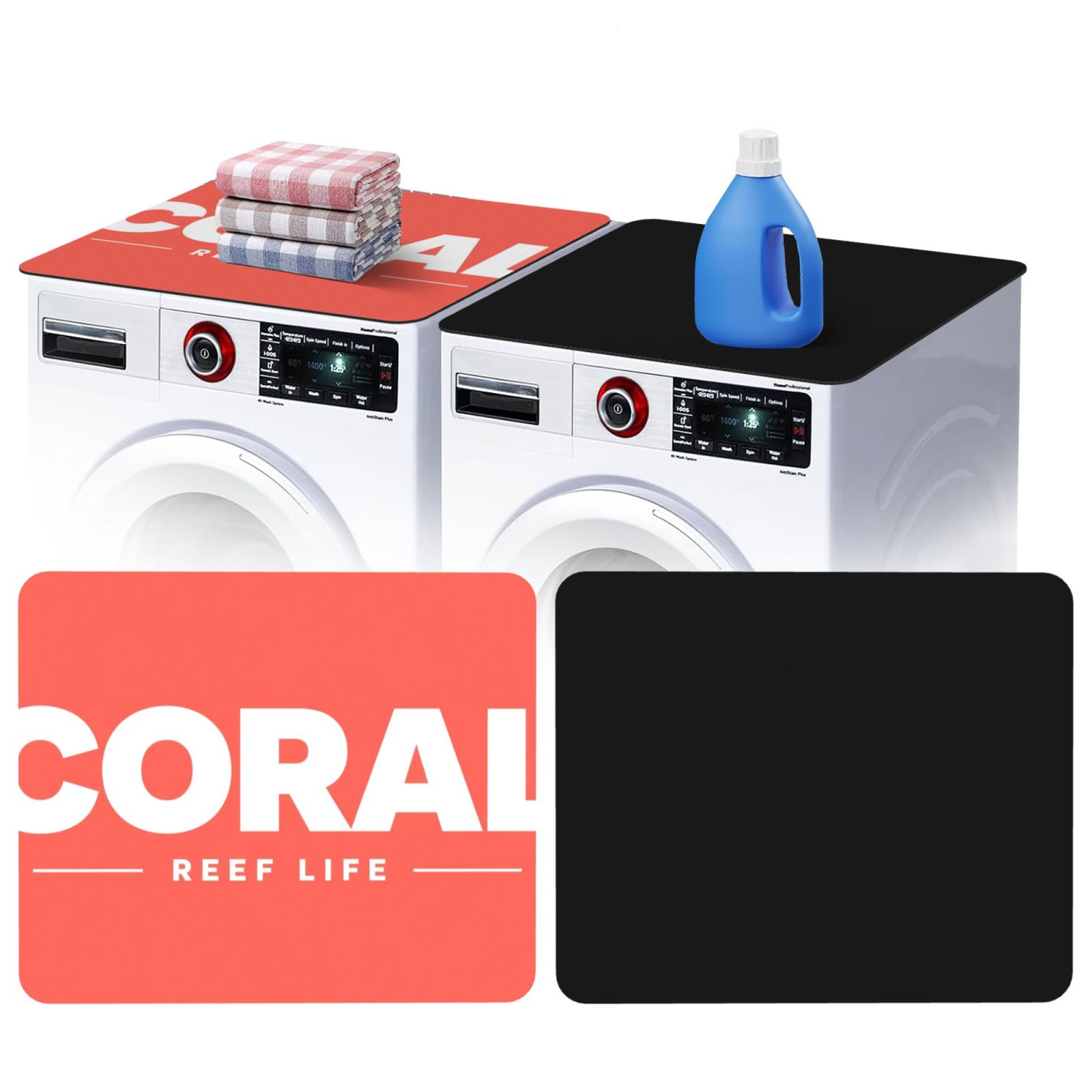 coral_pad_2481x2087 Washing machine dust cover 2 pcs