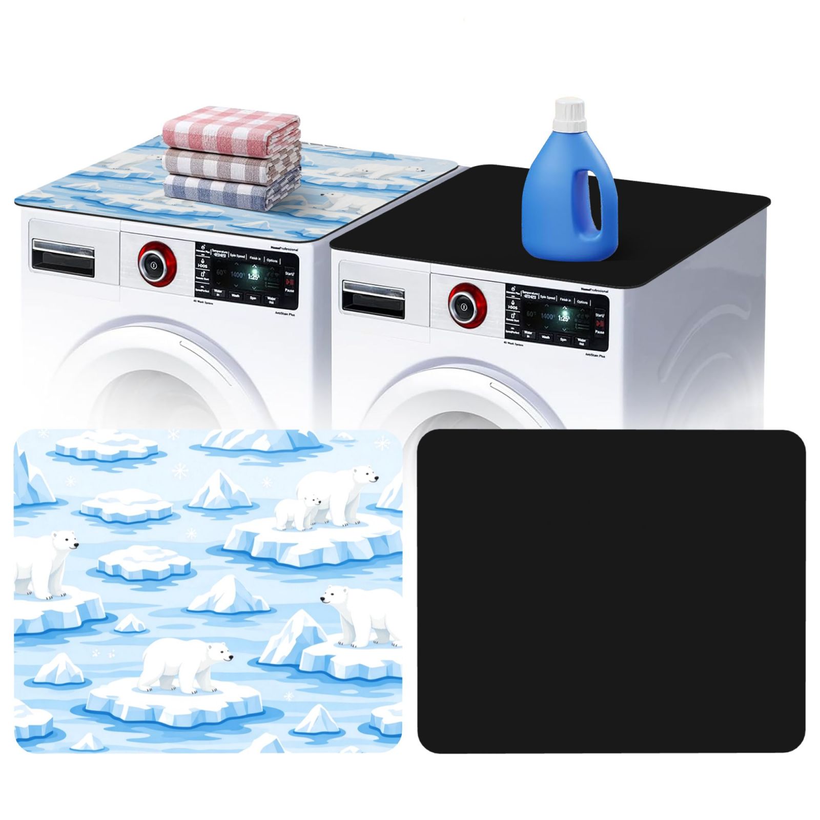 polar_pad_2481x2087 Washing machine dust cover 2 pcs