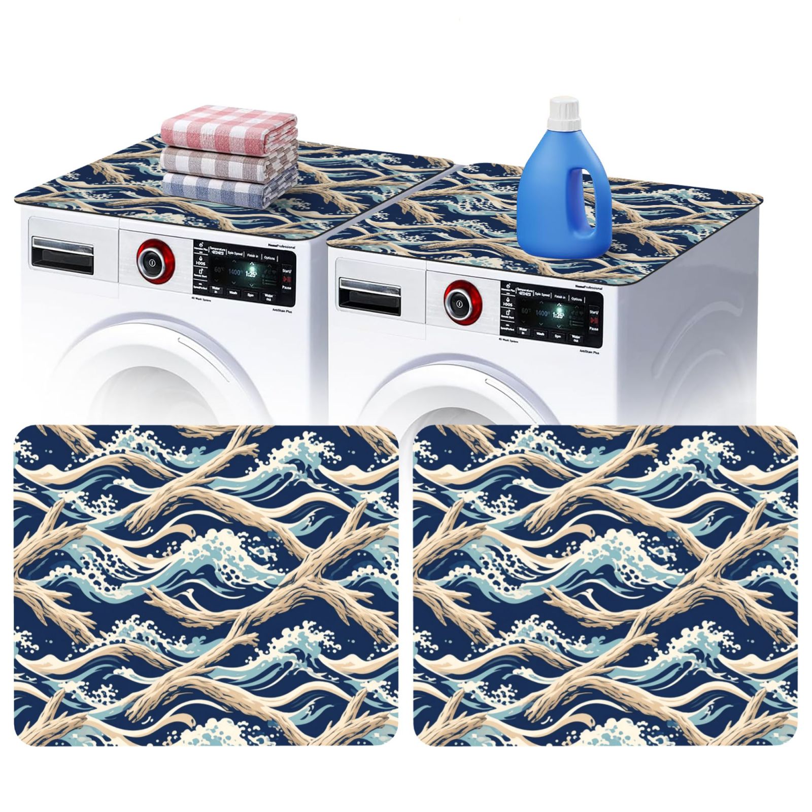 driftwood_pad_2481x2087 Washing machine dust cover 2 pcs