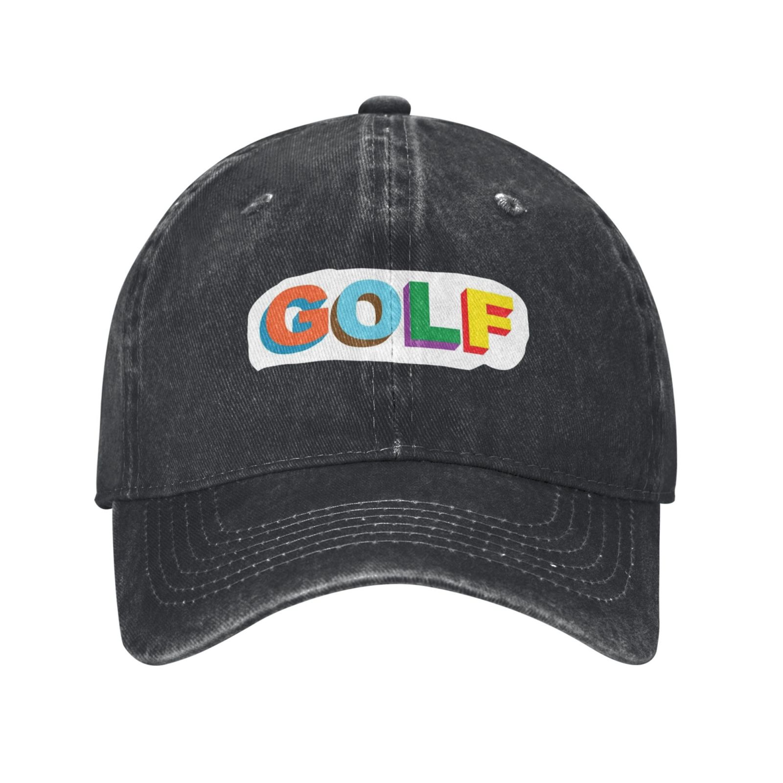 Unisex Golf Le Fleur Logo Baseballkappe Cooles minimalistisches Sommer-Outfit, verstellbares Luxus-Design_voghion.com