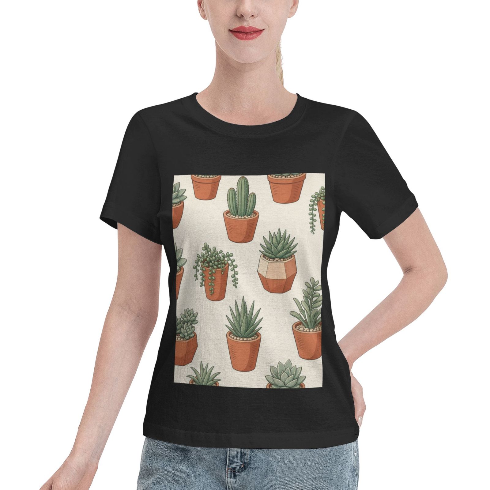 succpot_tee_1103x1497 Women's Basic Short Sleeve T-Shirt
