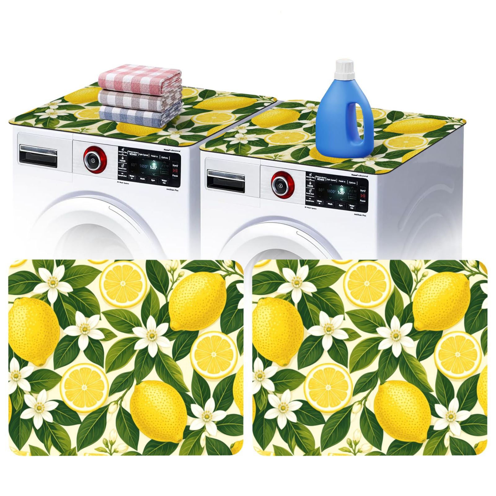 citrusbloom_pad_2481x2087 Washing machine dust cover 2 pcs