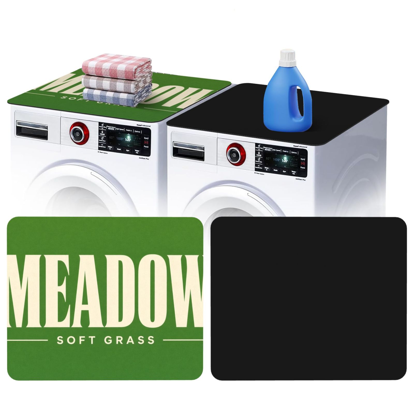 meadowtxt_pad_2481x2087 Washing machine dust cover 2 pcs
