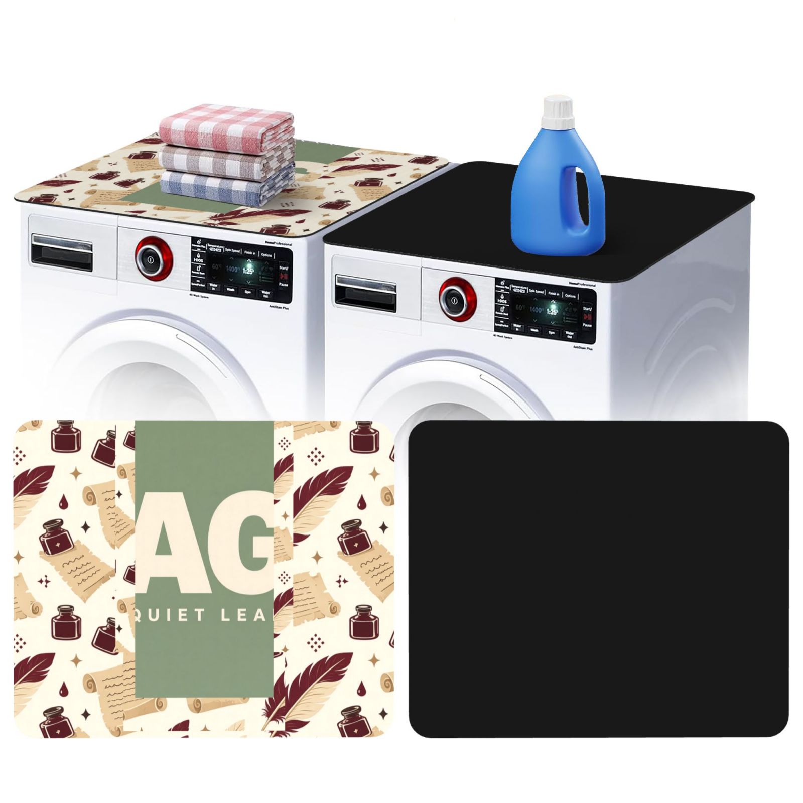 sagetxt_cap_859x1778 Washing machine dust cover 2 pcs
